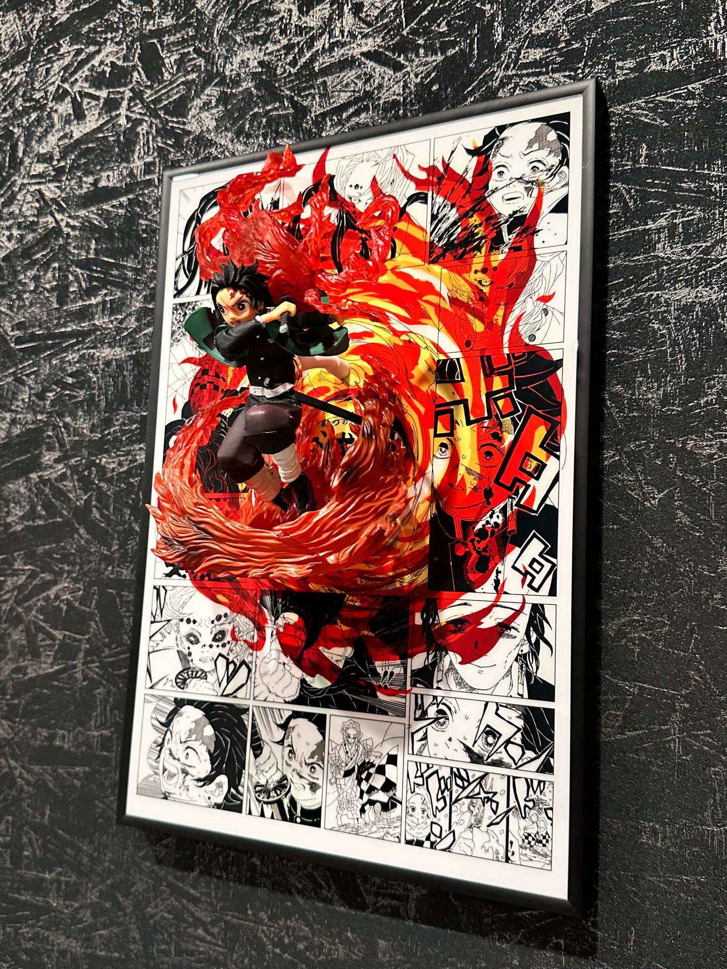 Tanjiro Demon slayer! 3D painting 27*40cm