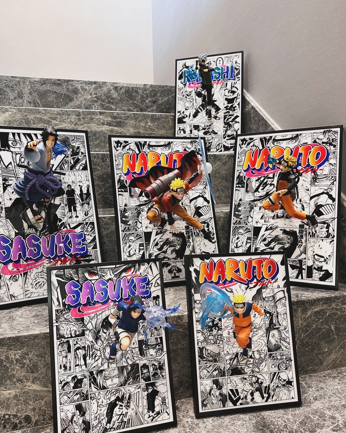 Naruto Sasuke Kakashi!run out of anime world!