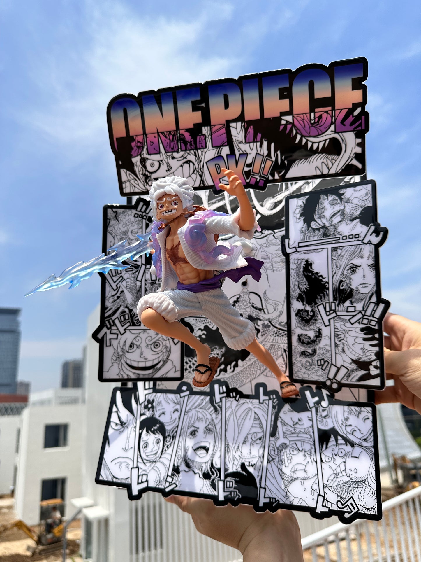 One Piece Luffy Gear 5! Nika luffy!