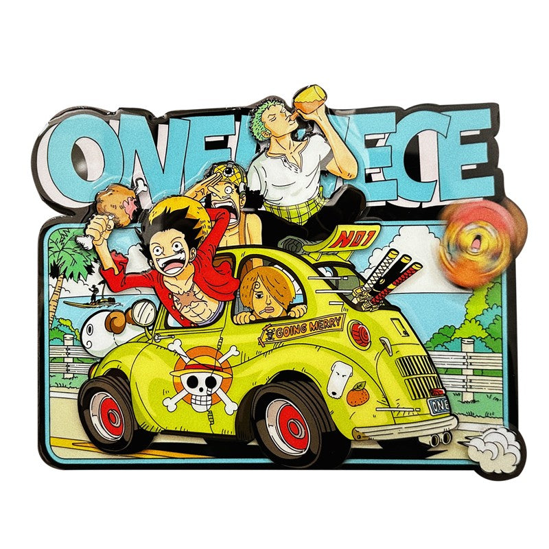 One piece fridge magnet Luffy Zoro Chopper!