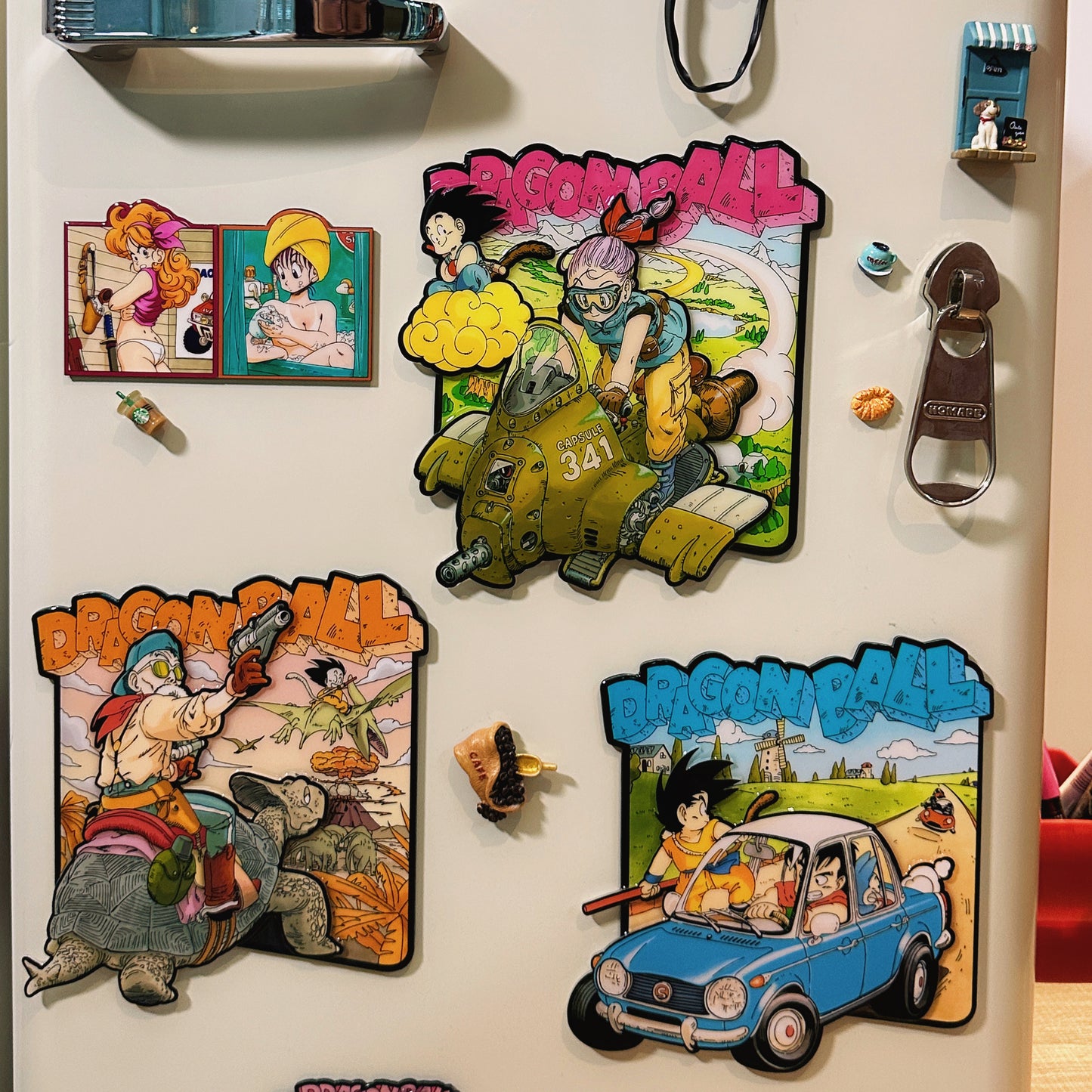 Dragon ball Z Big fridge magnet !