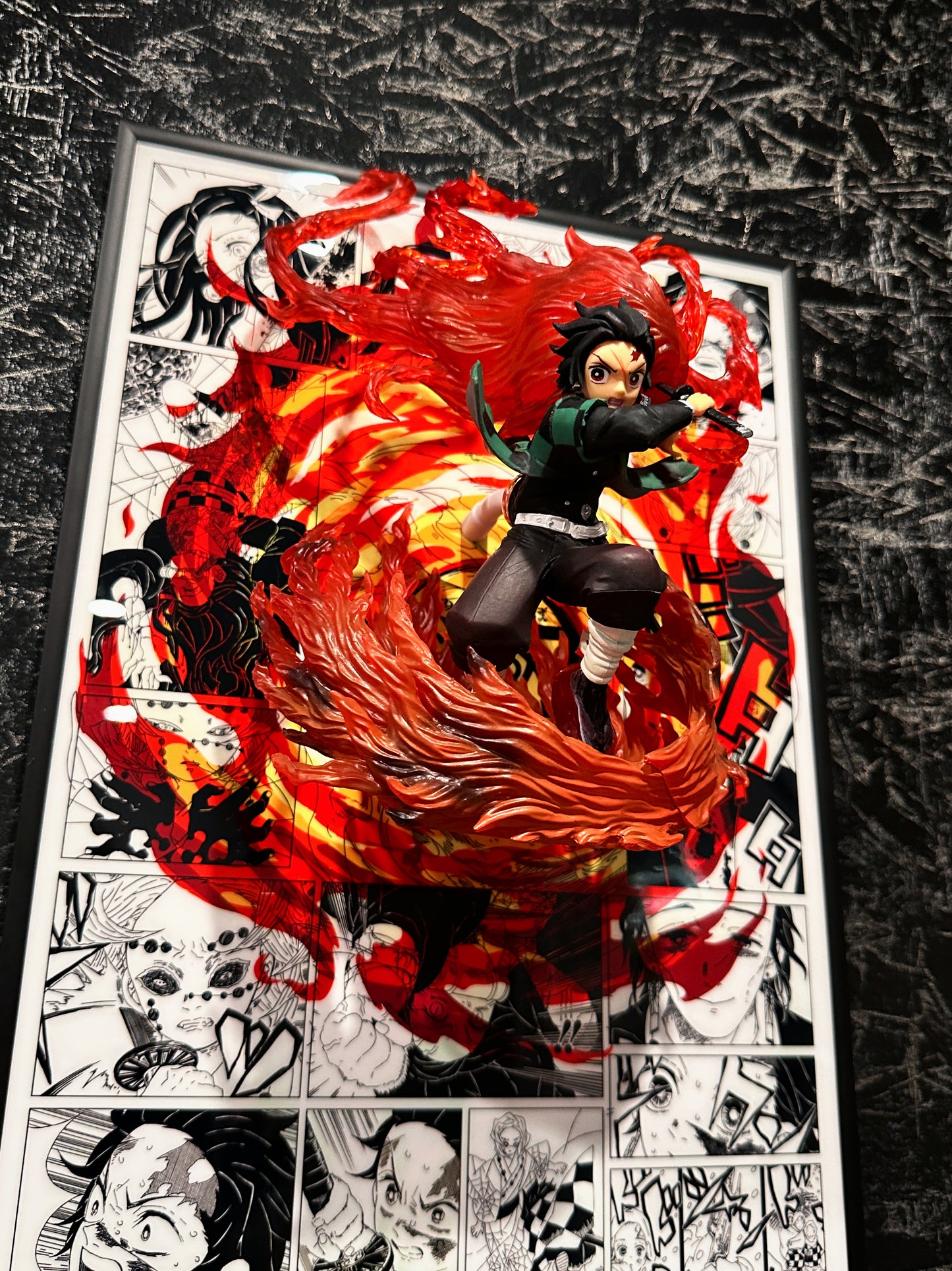 Tanjiro Demon slayer! 3D painting 27*40cm