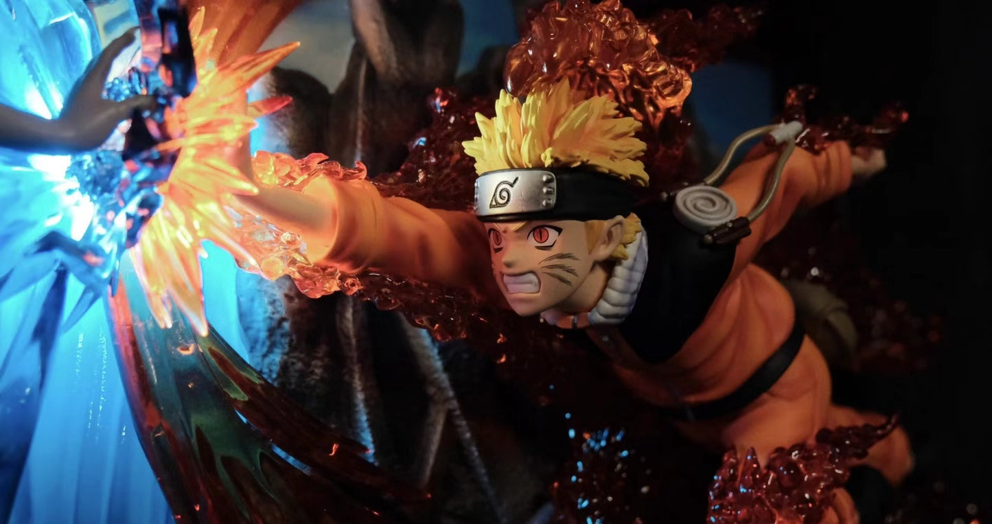Naruto VS Sasuke fighting valley!