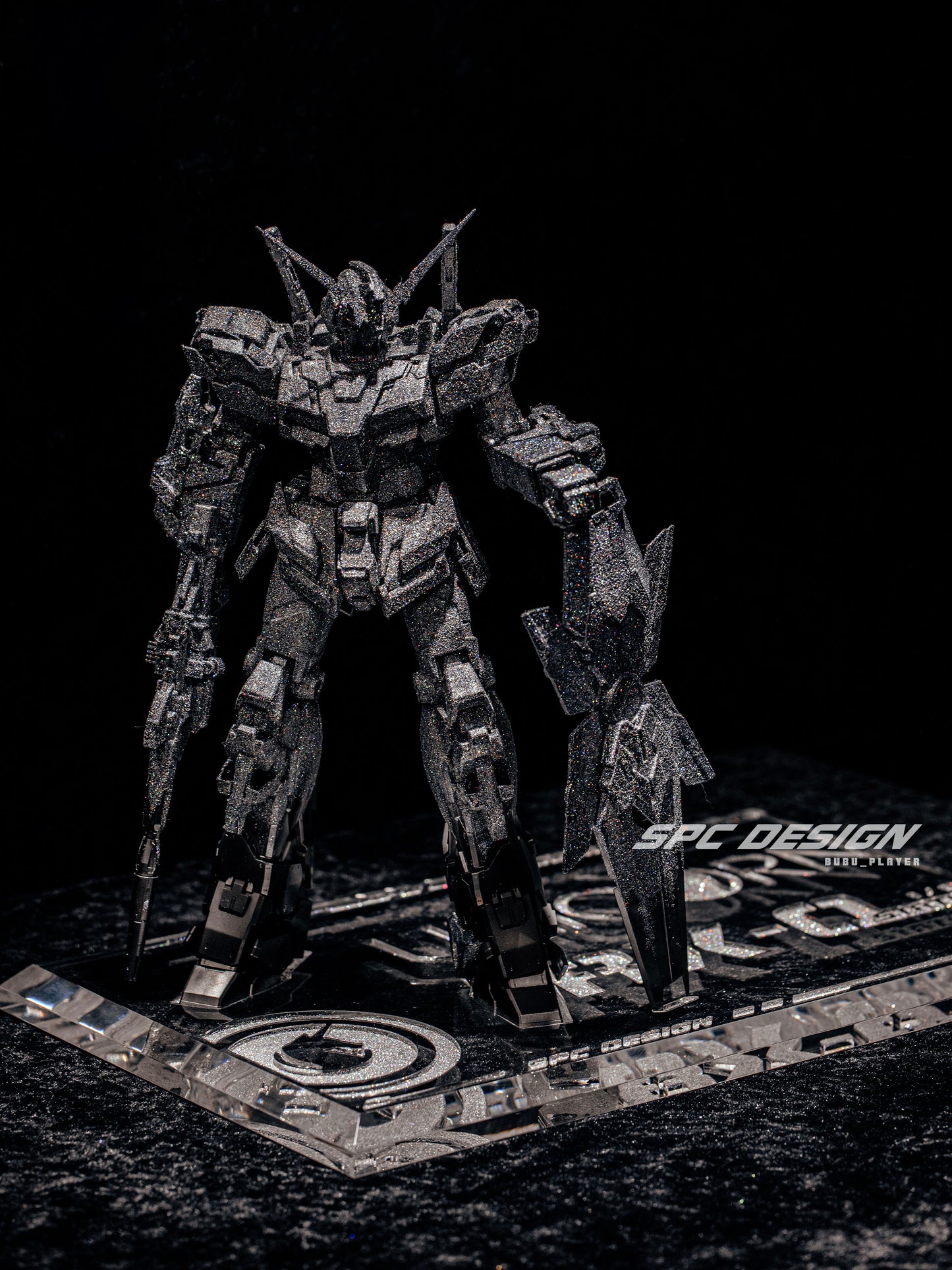 Crystal Unicorn Gundam 1:48 mega