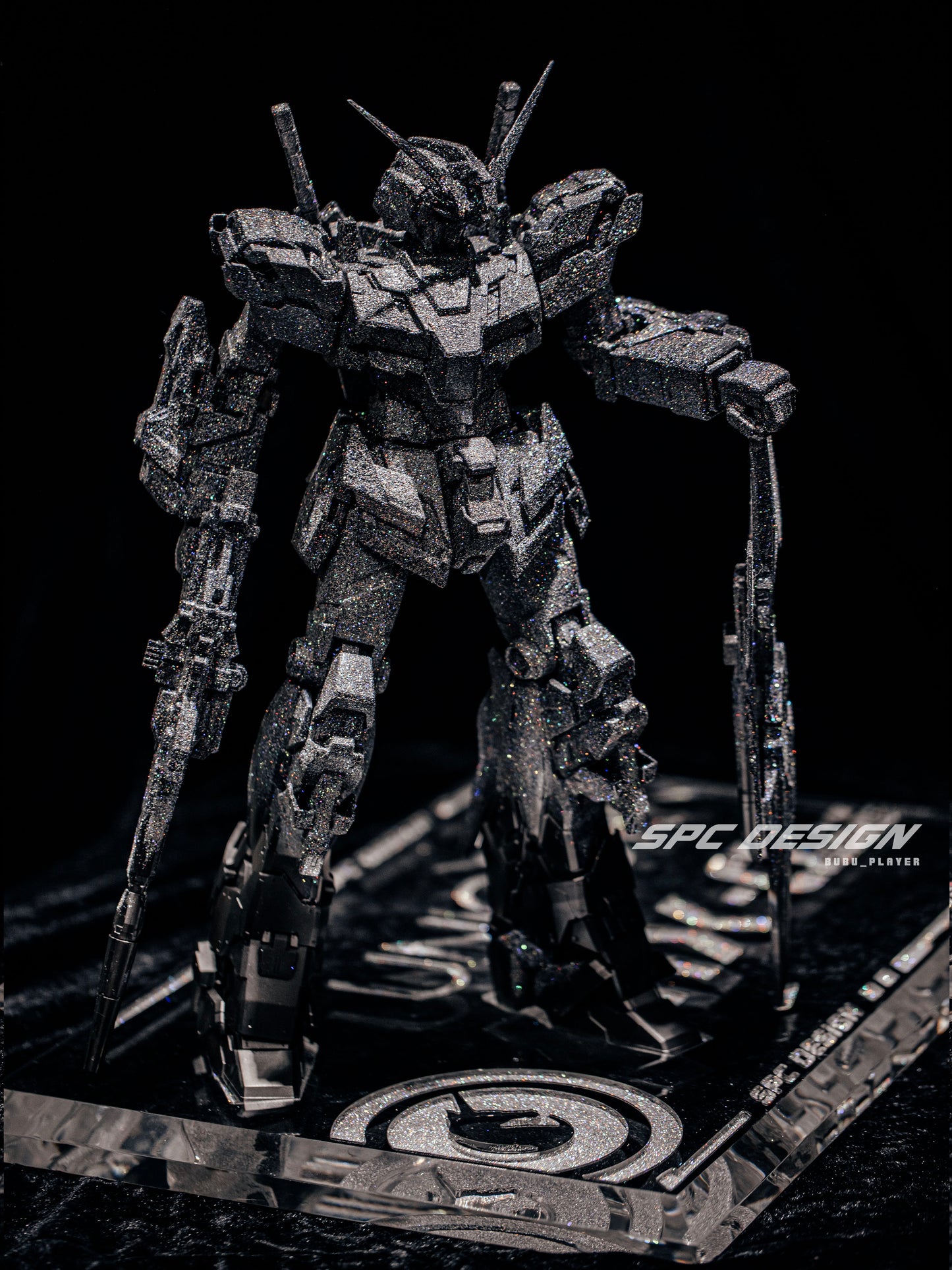 Crystal Unicorn Gundam 1:48 mega