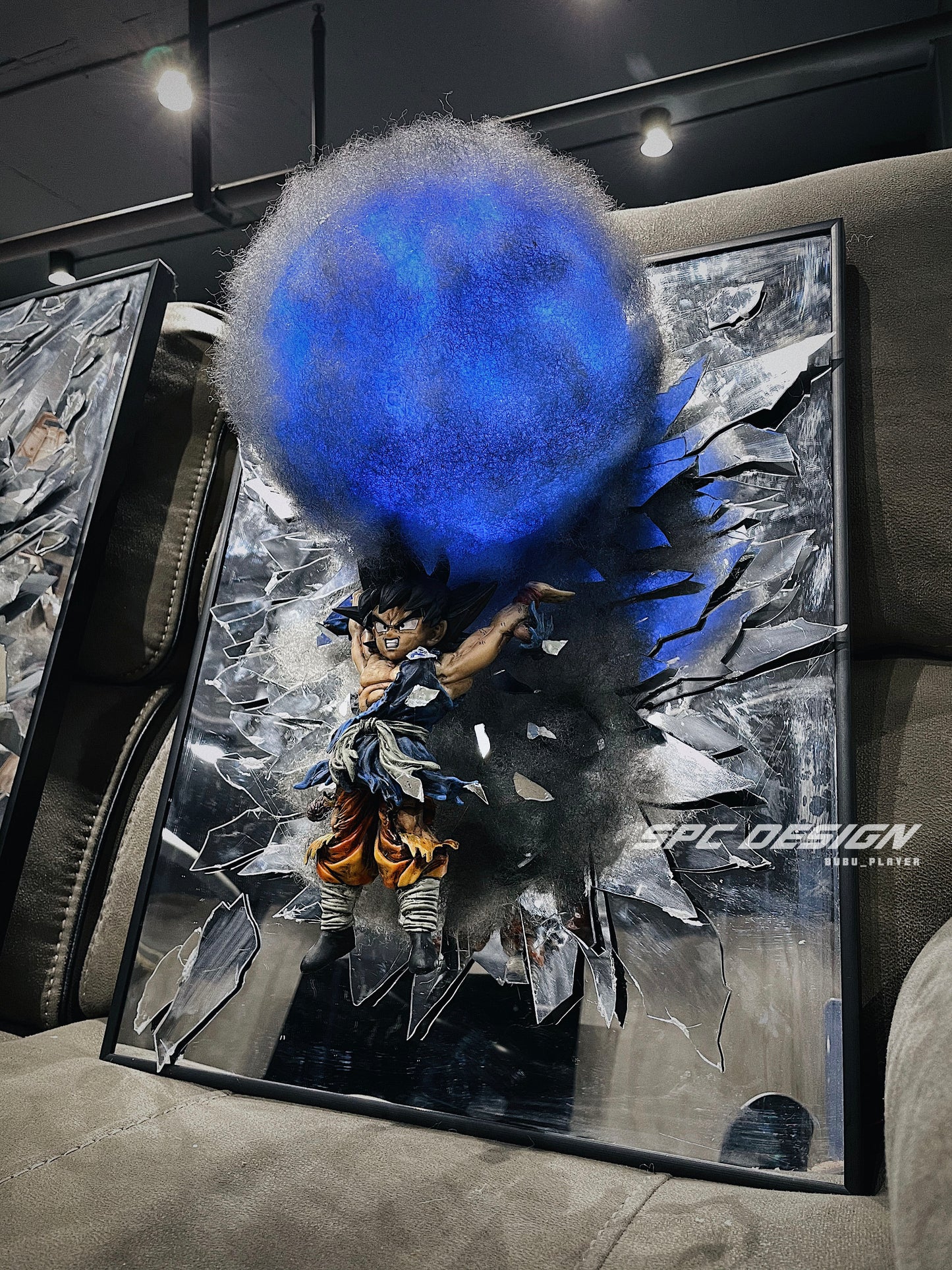 Guko broken mirror with spirit bomb!!Anime world! !40*50cm