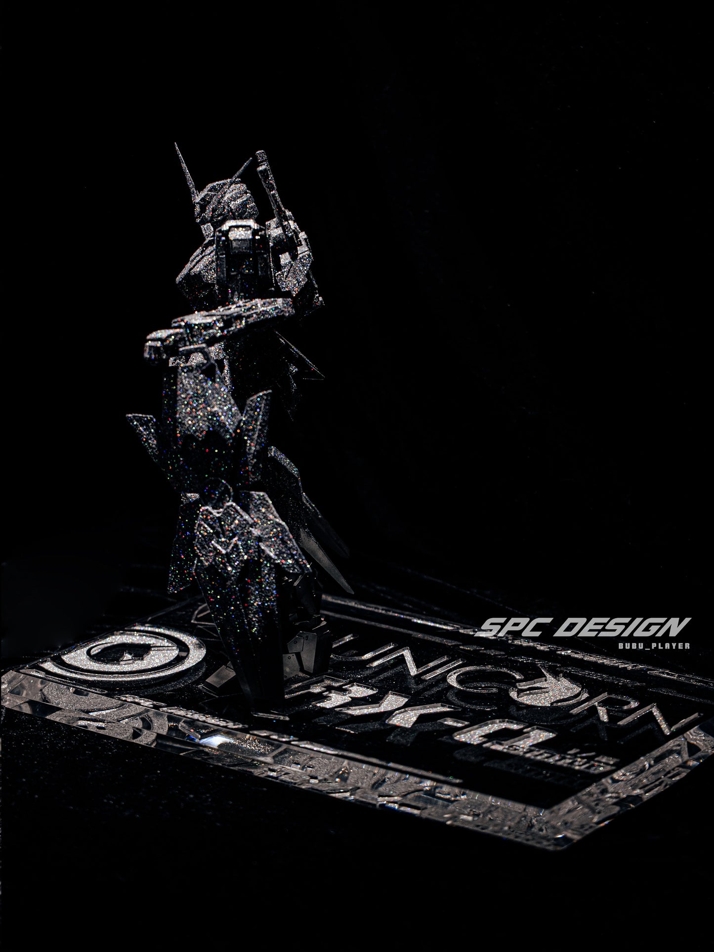 Crystal Unicorn Gundam 1:48 mega
