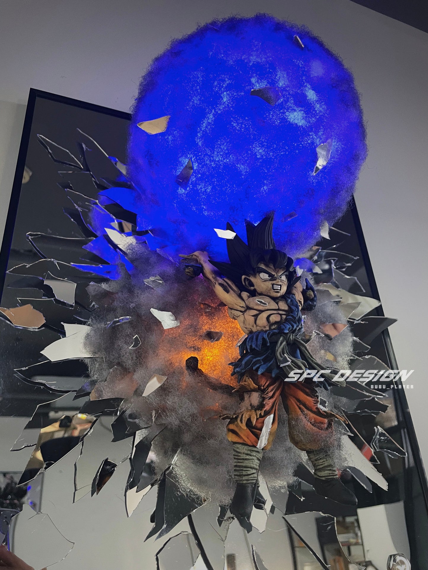 Guko broken mirror with spirit bomb!!Anime world! !40*50cm