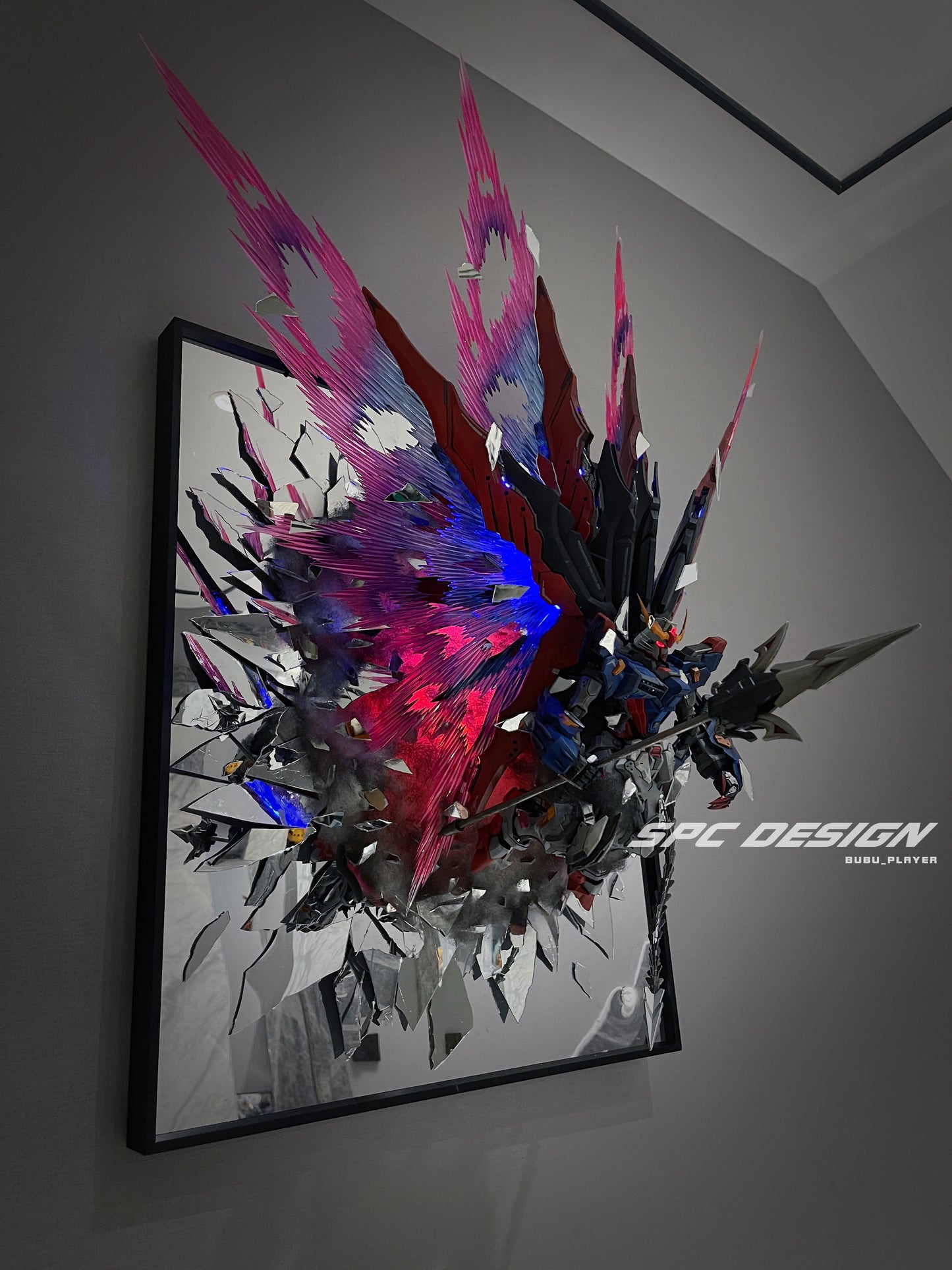 Blood wings Qiong qi with broken mirror anime world