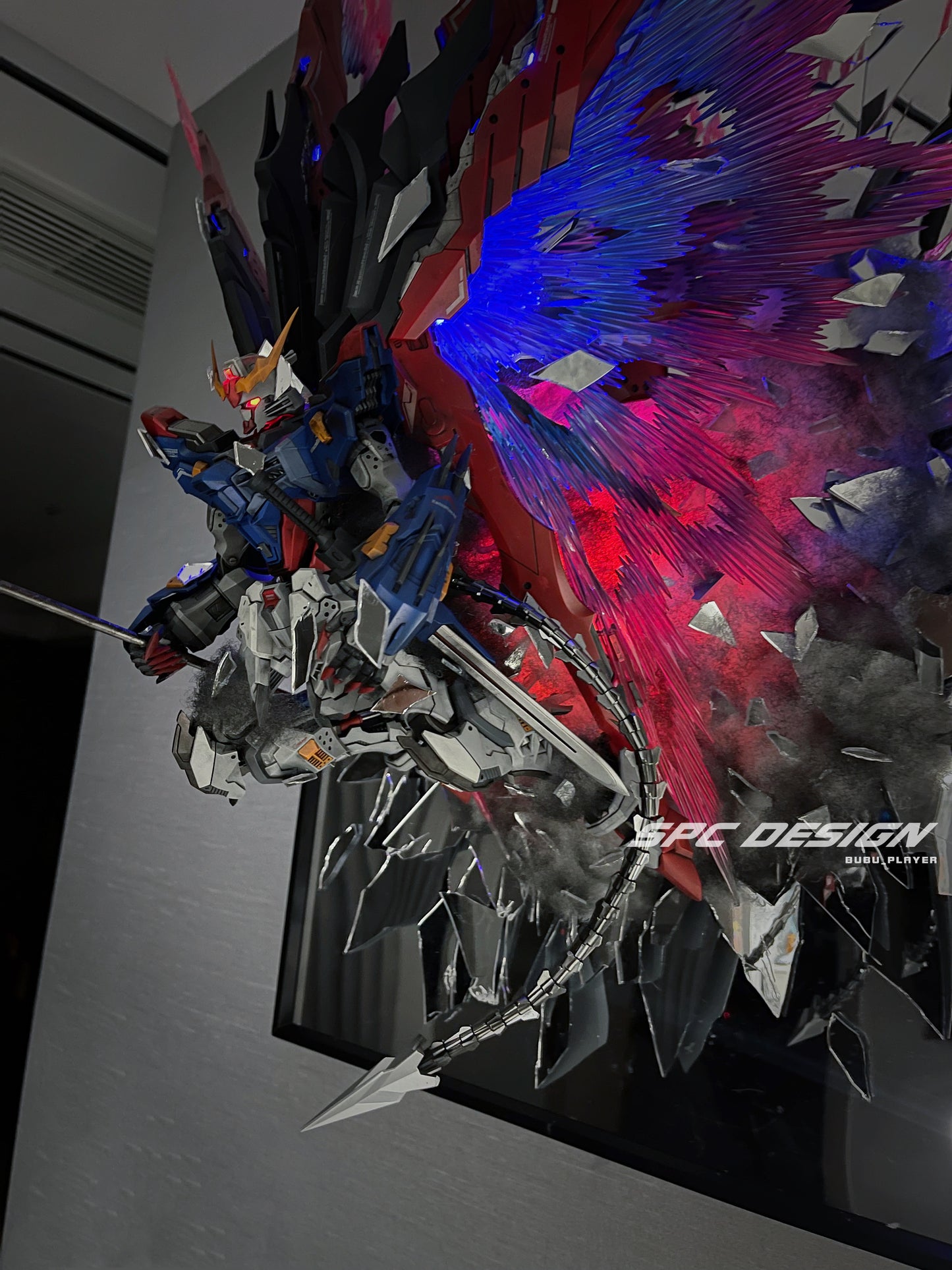 Blood wings Qiong qi with broken mirror anime world