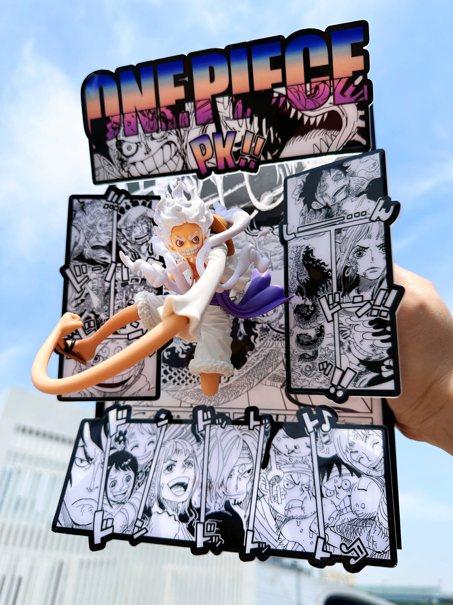 One Piece Luffy Gear 5! Nika luffy!