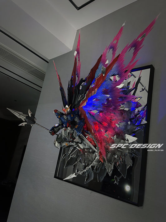 Blood wings Qiong qi with broken mirror anime world